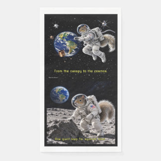 Serviette En Papier Écureuil dans l'espace