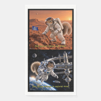 Serviette En Papier Écureuil Espace Futur