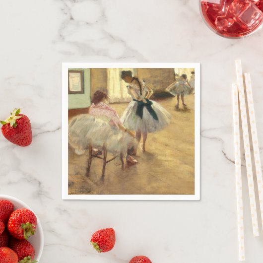 Serviette En Papier Edgar Degas (En situation)