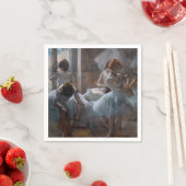 Serviette En Papier Edgar Degas - Danseurs (En situation)