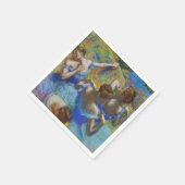 Serviette En Papier Edgar Degas - Danseurs Bleus (Coin)