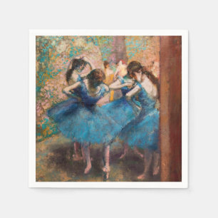 Serviette En Papier Edgar Degas - Danseuses en bleu