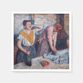 Serviette En Papier Edgar Degas - Femmes en repassage (Devant)