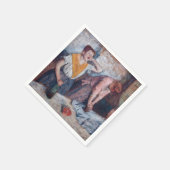Serviette En Papier Edgar Degas - Femmes en repassage (Coin)