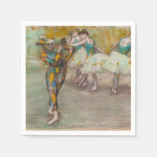 Serviette En Papier Edgar Degas - Harlequin Dance