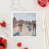 Serviette En Papier Edgar Degas - La Parade (En situation)
