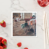 Serviette En Papier Edgar Degas - La répétition (En situation)