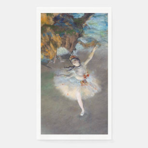 Serviette En Papier Edgar Degas - L'Étoile / Danseur sur scène