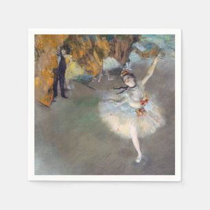 Serviette En Papier Edgar Degas - L'Étoile / Danseuse sur la scène