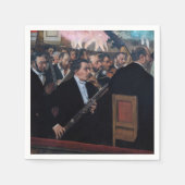 Serviette En Papier Edgar Degas - Orchestre à l'Opéra (Devant)