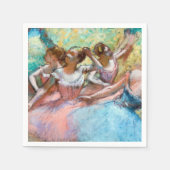 Serviette En Papier Edgar Degas - Quatre Ballerinas sur scène (Devant)
