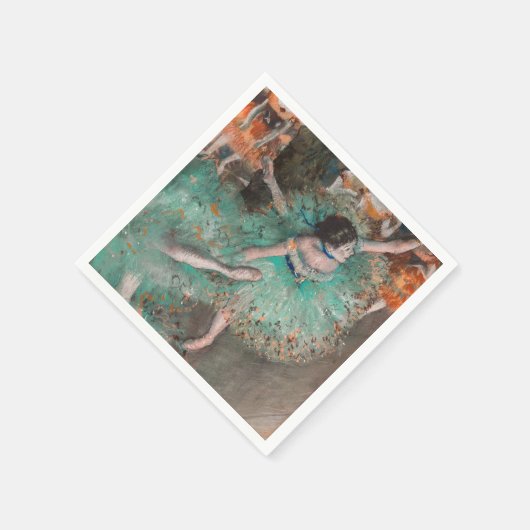 Serviette En Papier Edgar Degas - Swaying Dancer / Danseuse en vert (Coin)
