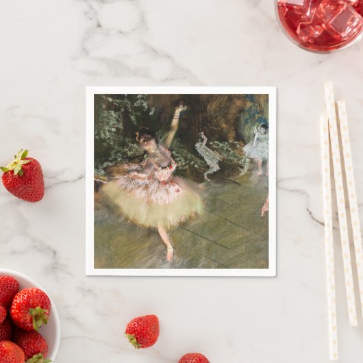 Serviette En Papier Edgar Degas - The Star 1878 (En situation)