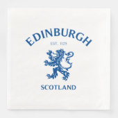 Serviette En Papier EDIMBOURG Écosse (Devant)