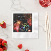 Serviette En Papier Editable - Heureusement toujours après avec Firewo (En situation)