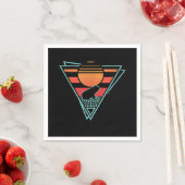 Serviette En Papier EDM Synthwave Venin Frog 80 (En situation)