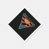 Serviette En Papier EDM Synthwave Venin Frog 80 (Coin)