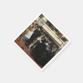 Serviette En Papier Edouard Manet - Bal masqué à l'Opéra (Coin)
