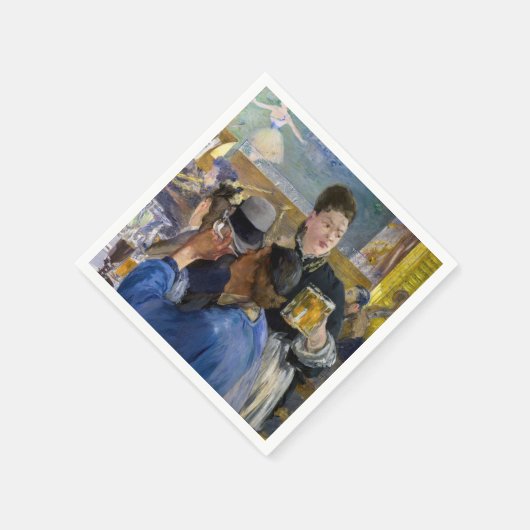 Serviette En Papier Edouard Manet - Coin d'un Café-Concert (Coin)