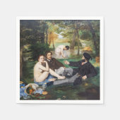 Serviette En Papier Edouard Manet - Déjeuner sur l'herbe (Devant)