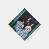 Serviette En Papier Edouard Manet - Le Balcon / The Balcony (Coin)