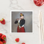 Serviette En Papier Edouard Manet - Le Fifer / Jeune Flutiste (En situation)