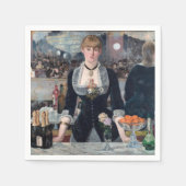 Serviette En Papier Edouard Manet - Un bar aux Folies-Bergere (Devant)