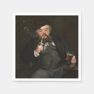 Serviette En Papier Edouard Manet - Un bon verre de bière / Le bon boc