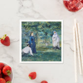 Serviette En Papier Edouard Manet - Un jeu de Croquet (En situation)
