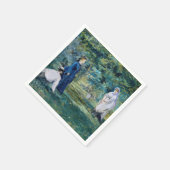 Serviette En Papier Edouard Manet - Un jeu de Croquet (Coin)
