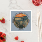 Serviette En Papier Edvard Munch La Collection Scream Party Items (En situation)