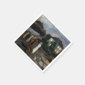 Serviette En Papier Edvard Munch - La tempête (Coin)