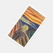 Serviette En Papier Edvard Munch - Le cri 1910 (Coin)
