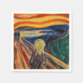 Serviette En Papier Edvard Munch - Le cri 1910 (Devant)