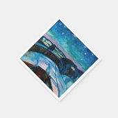Serviette En Papier Edvard Munch - Nuit étoilée 1922 (Coin)