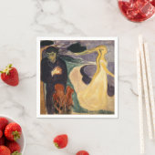 Serviette En Papier Edvard Munch - Séparation (En situation)