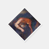 Serviette En Papier Edvard Munch - Vampire / Amour et douleur (Coin)