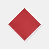 Serviette en papier effet bruit rouge tomate – Per (Coin)