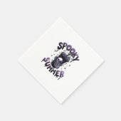 Serviette En Papier Éffrayant été drôle mème Squelette Squelette Café (Coin)