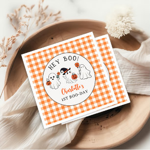 Serviette En Papier Éffrayant Fantôme Halloween Anniversaire Papier Na