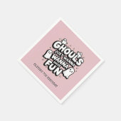 Serviette En Papier Éffrayant Ghost Halloween Anniversaire (Coin)
