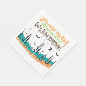 Serviette En Papier Éffrayant Halloween Haunted Corn Field (Coin)