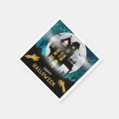 Serviette En Papier Éffrayant Haunted House Halloween Parti (Coin)