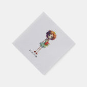 Serviette En Papier Éffrayant, Mais Cute Zombie Kid - Adorable Macabre (Coin)