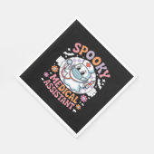 Serviette En Papier Éffrayant Médicale Assistant Cute Halloween Essent (Coin)