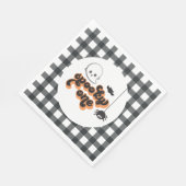 Serviette En Papier Éffrayant Un Halloween 1er Anniversaire (Coin)
