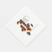Serviette En Papier Éffrayant Un Halloween 1er Anniversaire (Coin)