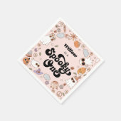 Serviette En Papier Éffrayant Un Halloween Super 1er anniversaire (Coin)