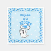 Serviette En Papier Éffrayant un mignon drôle Halloween Ghost 1er anni (Devant)