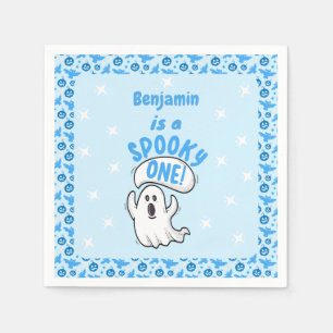 Serviette En Papier Éffrayant un mignon drôle Halloween Ghost 1er anni